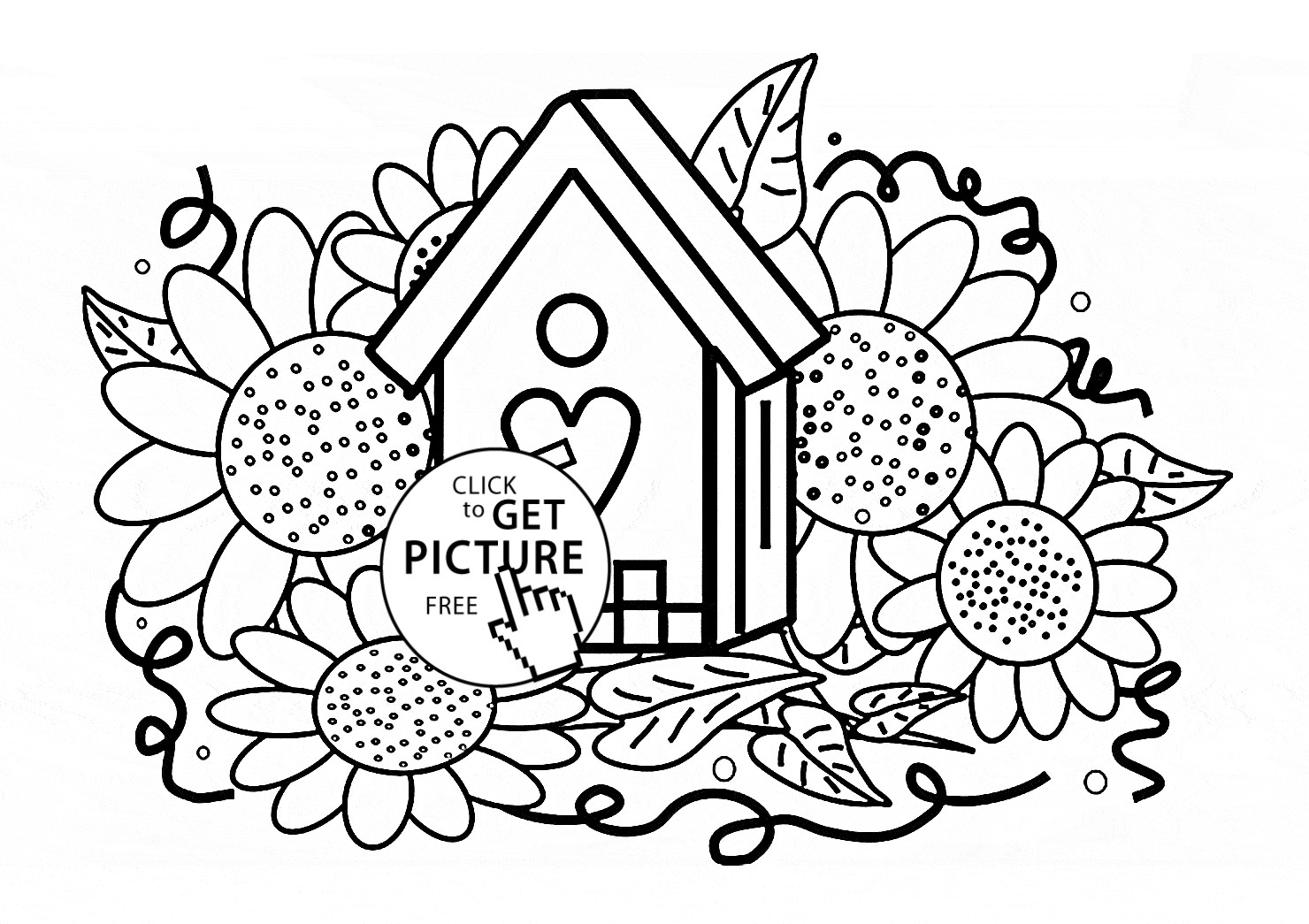 Free Flower Coloring Pages For Kids
 Free Coloring Pages Flowers For Kids Coloring Home