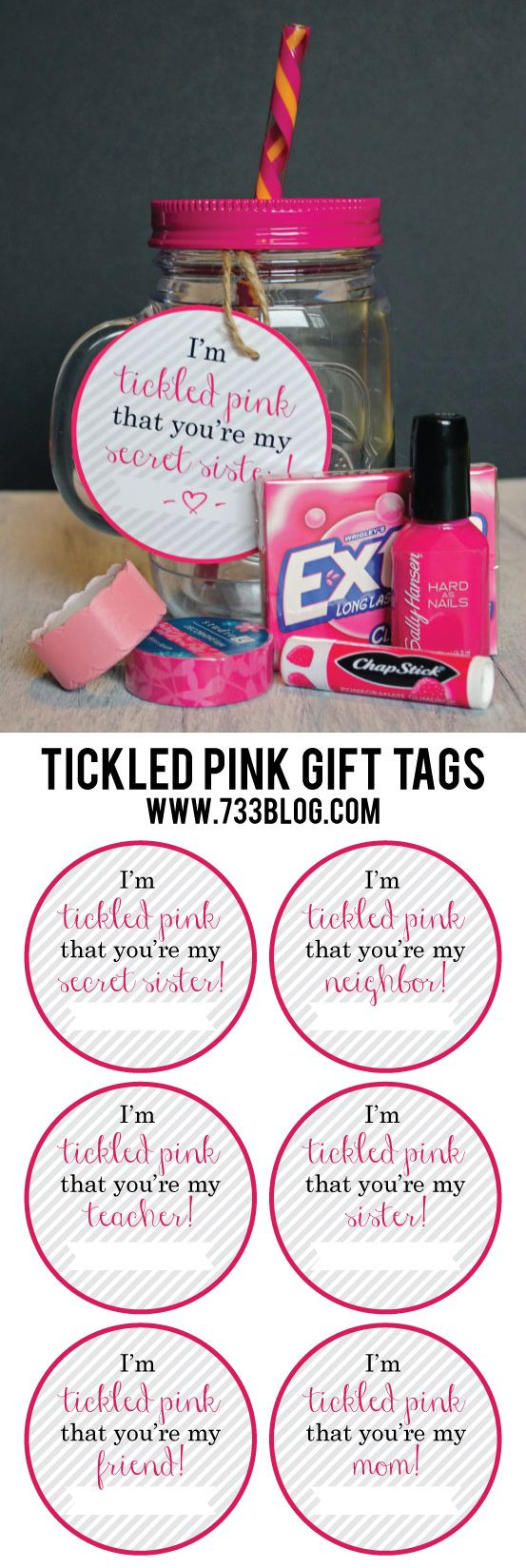 Free Gift Ideas For Girlfriend
 Tickled Pink Gift Idea