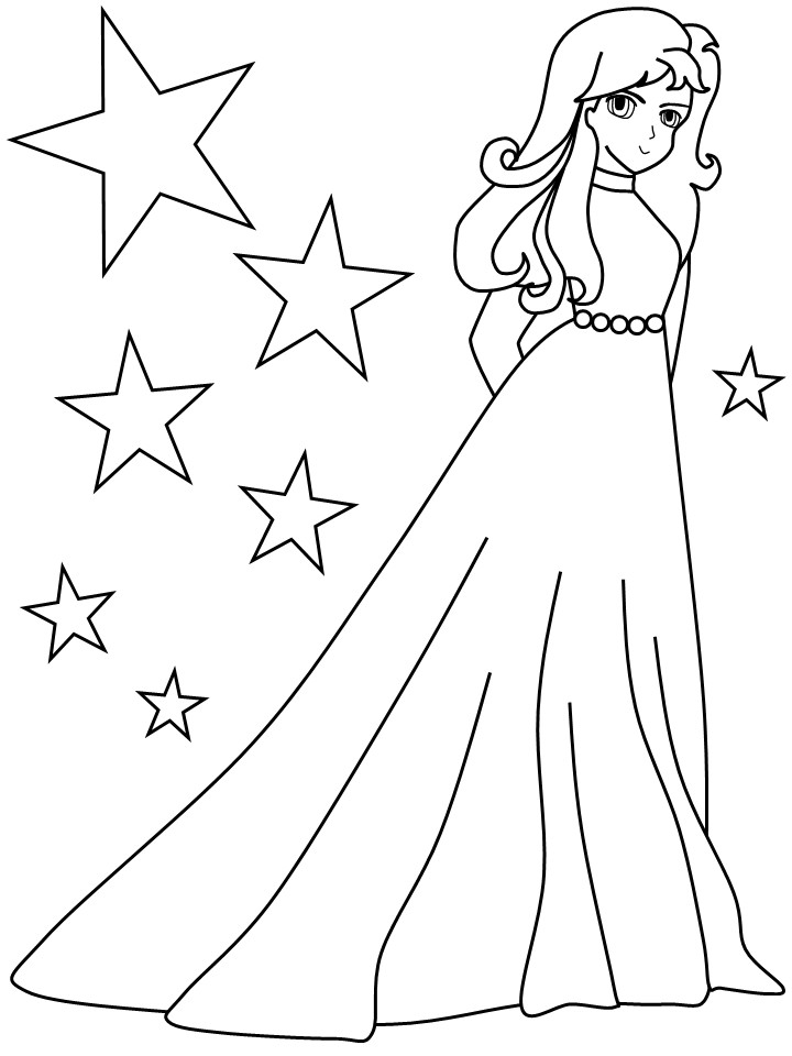 Free Girls Coloring Pages
 Coloring Pages for Girls Dr Odd