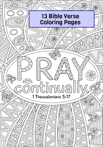 Free Printable Bible Verse Coloring Pages
 RicLDP Artworks Bundle 2 Bible Verse Coloring Pages