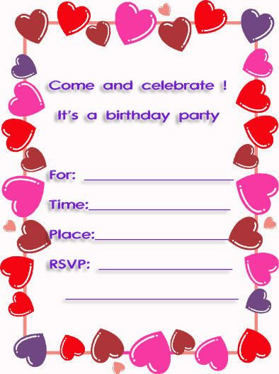 Free Printable Birthday Invitation Maker
 Birthday Invitation Maker Free Printable