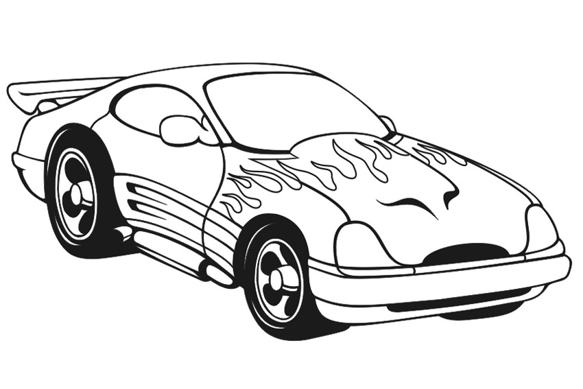 Free Printable Car Coloring Pages
 FUN & LEARN Free worksheets for kid ภาพระบายสี รถ
