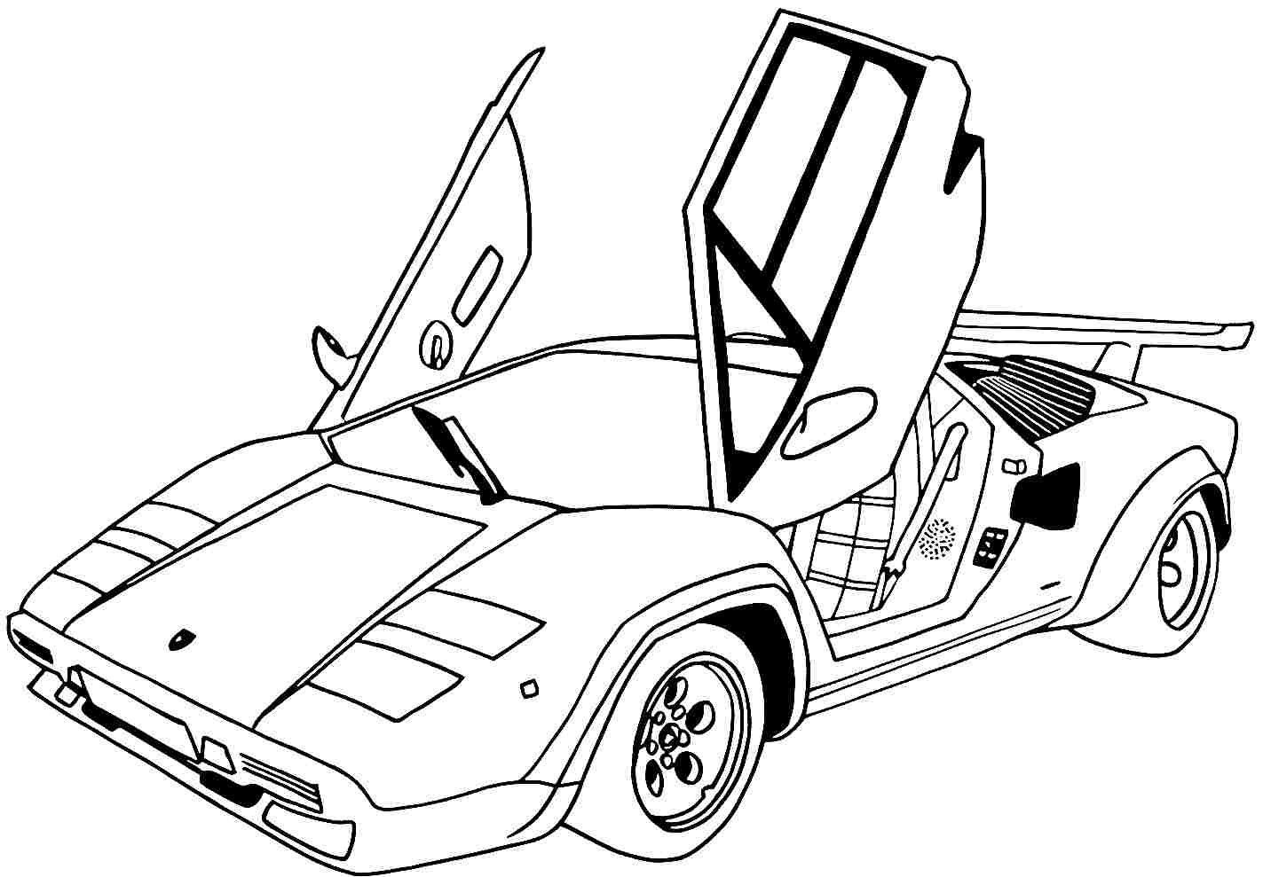 Free Printable Car Coloring Pages
 Nice Sport Cars Coloring Pages Resume Format Download Pdf