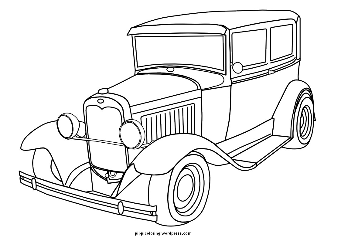 Free Printable Car Coloring Pages
 cars