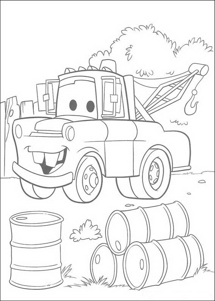 Free Printable Car Coloring Pages
 Cars Coloring Pages