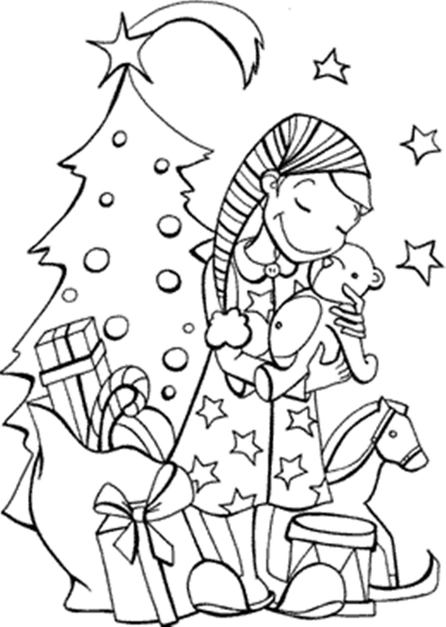 Free Printable Christmas Coloring Pages
 Free Christmas Coloring Pages To Print