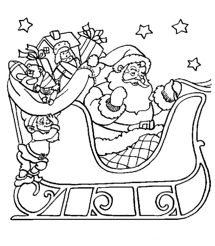 Free Printable Christmas Coloring Pages
 Adult Christmas Coloring Pages