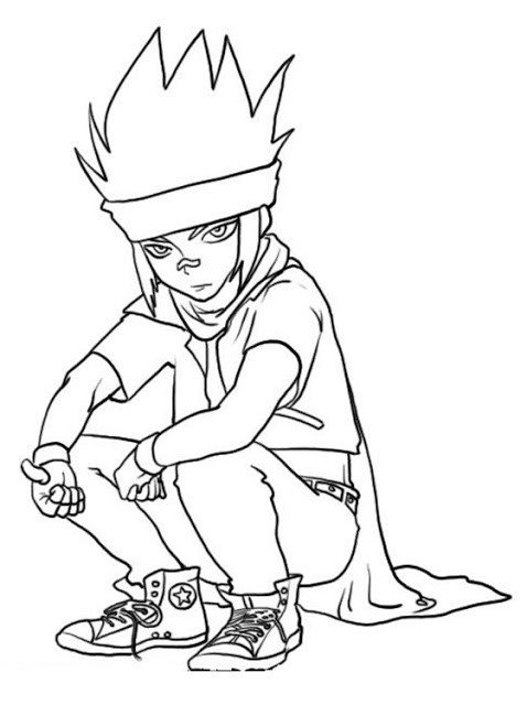 Free Printable Coloring Books
 Free Printable Beyblade Coloring Pages For Kids