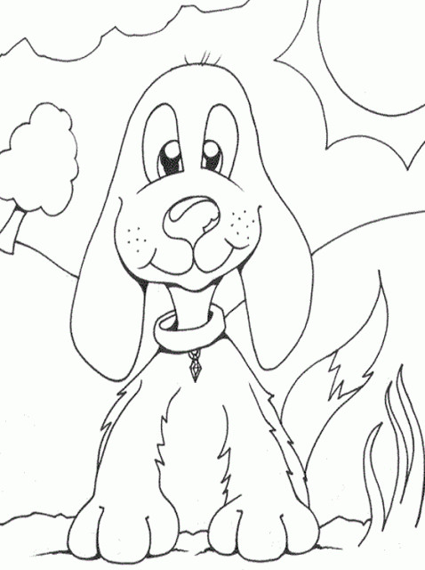 Free Printable Coloring Books
 Kids Page Beagles Coloring Pages