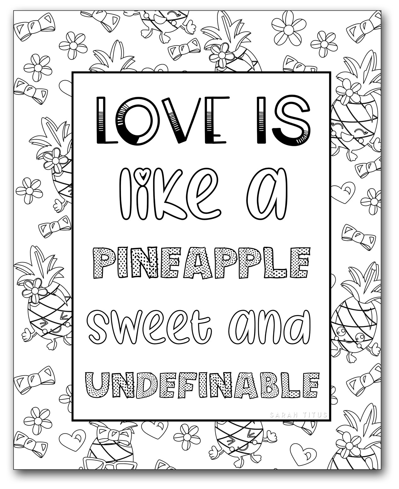 Free Printable Coloring Pages For Girls
 Printable Coloring Pages for Girls Sarah Titus