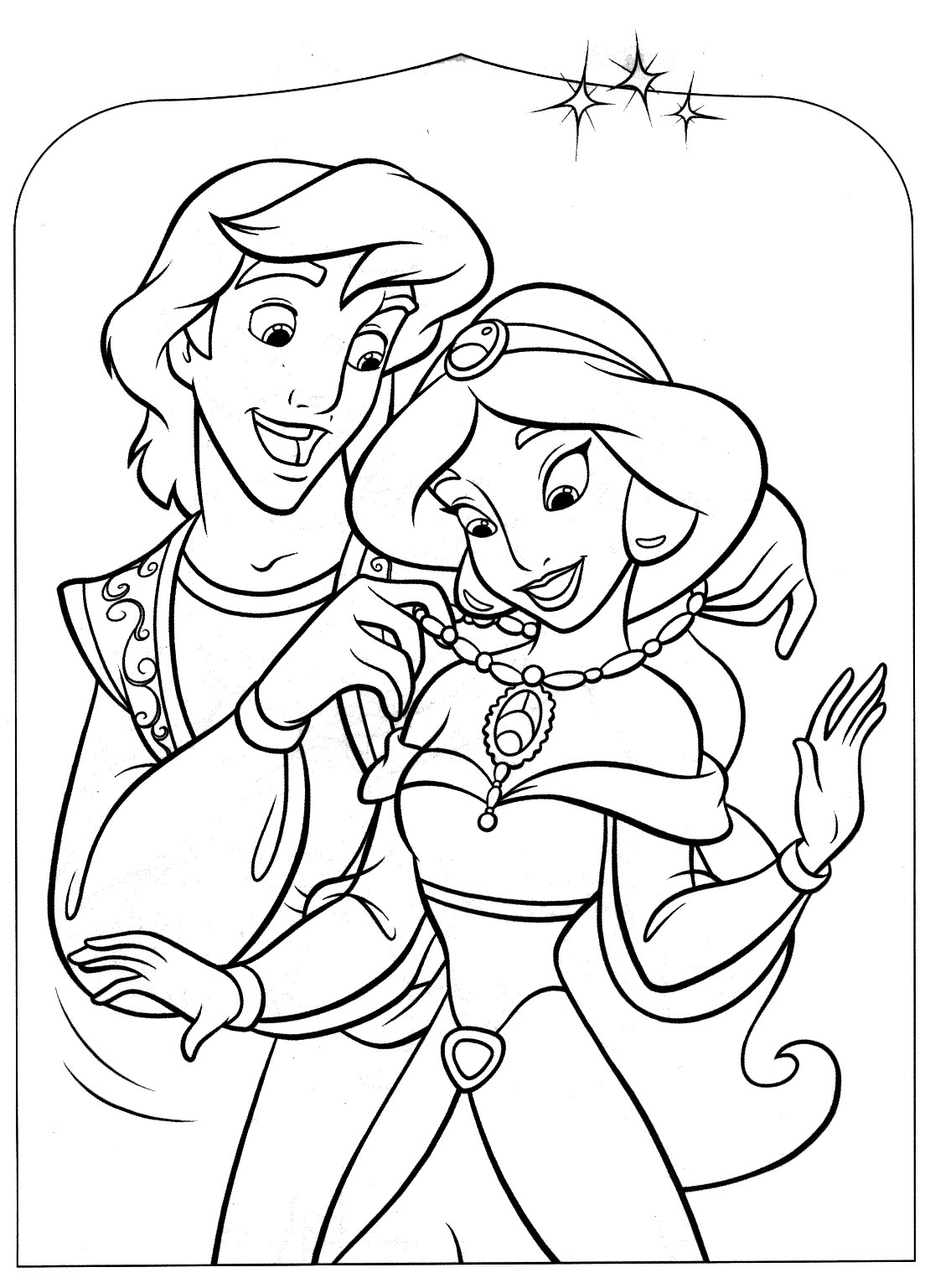Free Printable Coloring Pages For Toddlers
 Free Printable Aladdin Coloring Pages For Kids