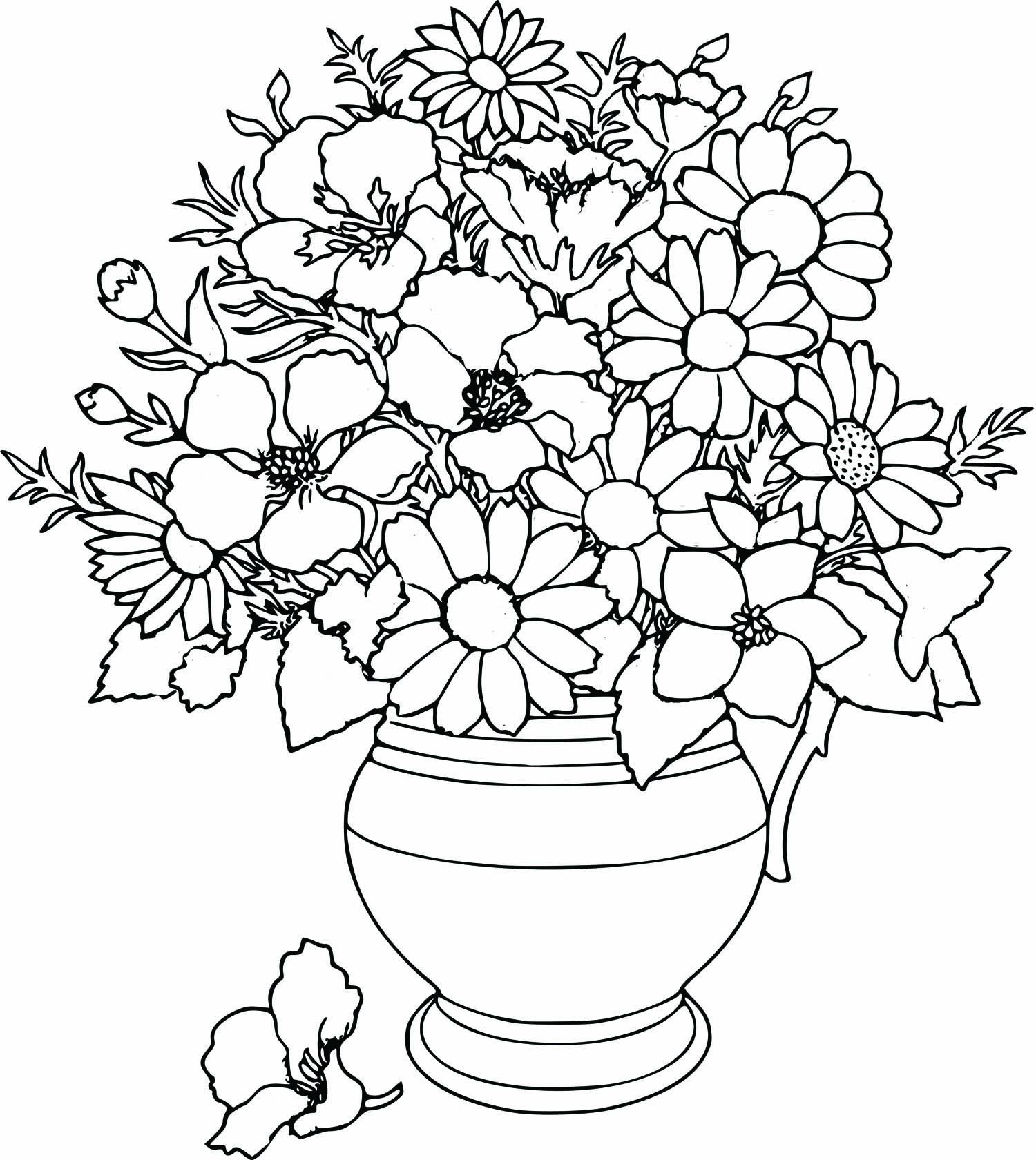 Free Printable Coloring Pages Of Flowers
 Mother’s Day Colouring Contest