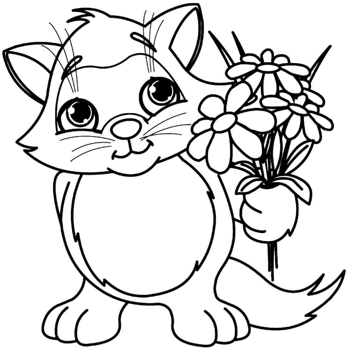Free Printable Coloring Pages Of Flowers
 Flower