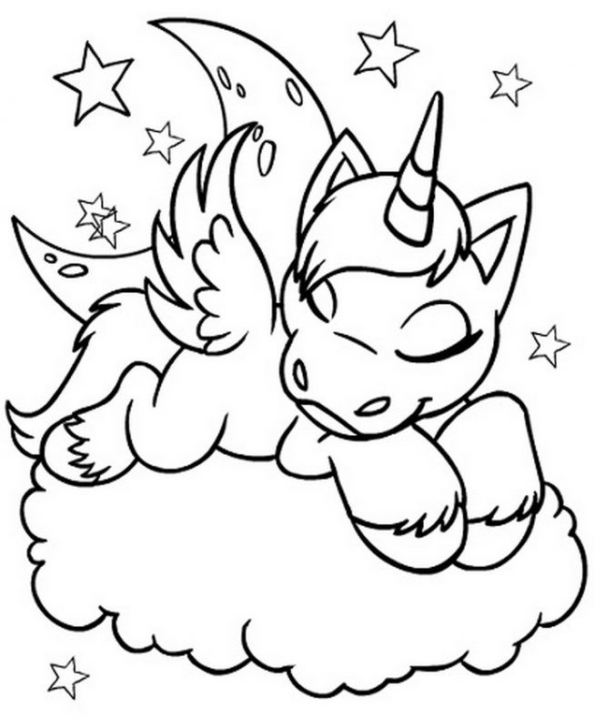 Free Printable Coloring Pages Of Unicorns
 Unicorn Coloring Pages Printable