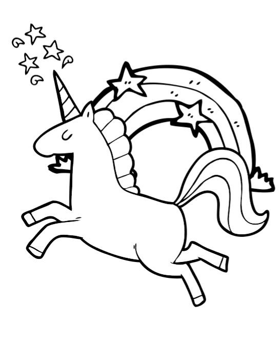 Free Printable Coloring Pages Of Unicorns
 Free Unicorn Coloring Book Pages So cute