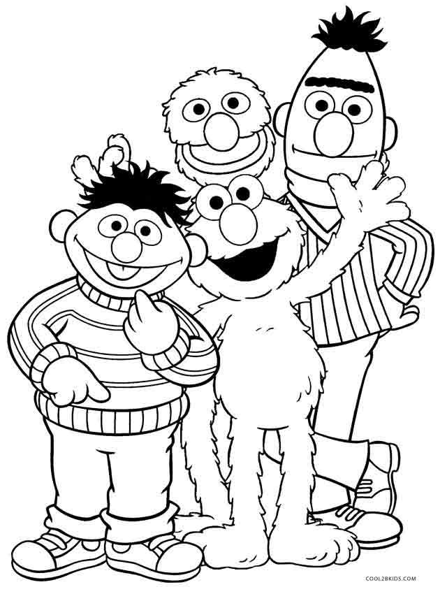 Free Printable Elmo Coloring Pages
 Printable Elmo Coloring Pages For Kids