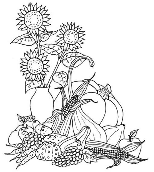 Free Printable Fall Coloring Pages
 Free Autumn Coloring Pages