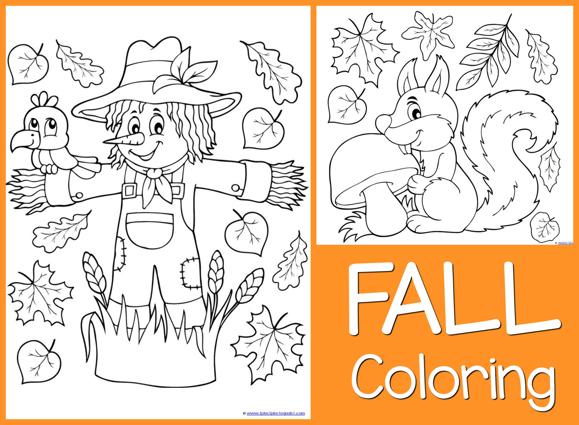 Free Printable Fall Coloring Pages
 Just Color Free Coloring Printables