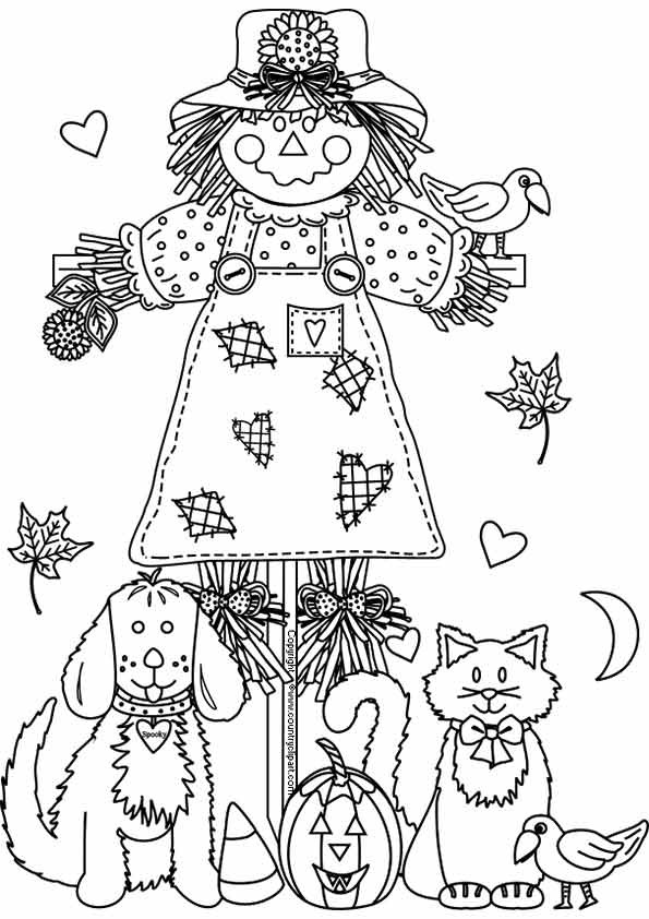 Free Printable Fall Coloring Pages
 Free Printable Fall Coloring Pages for Kids Best