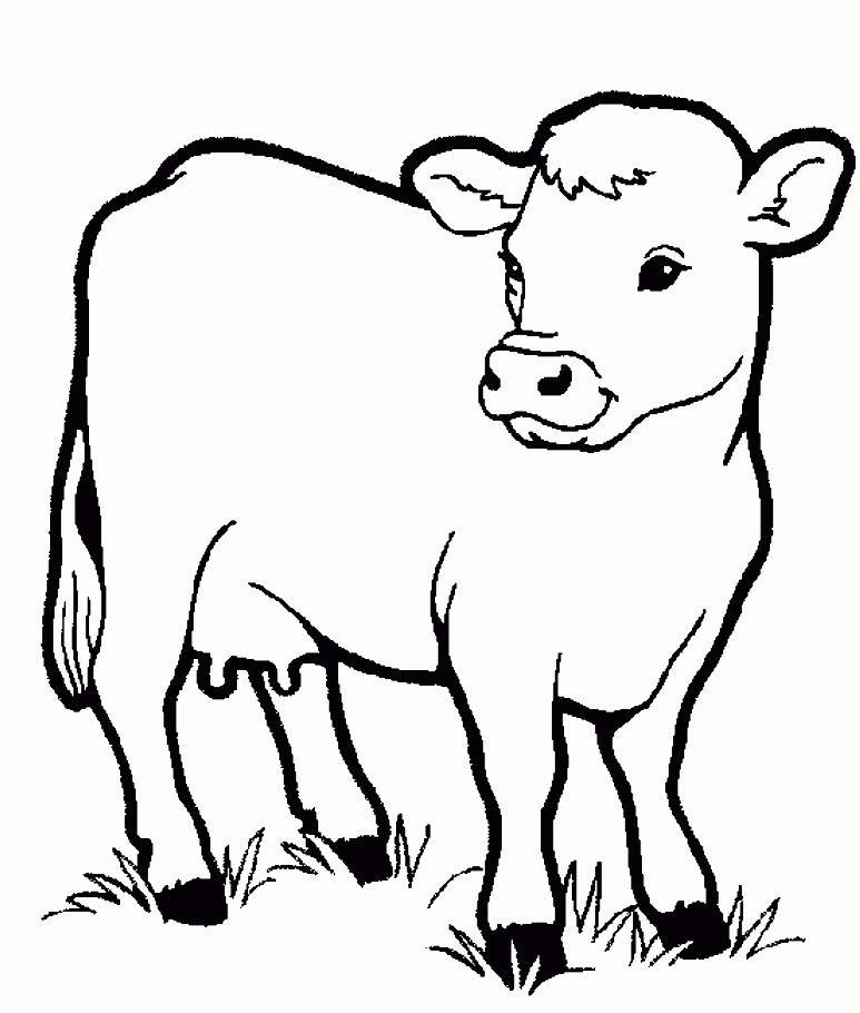 Free Printable Farm Animal Coloring Pages
 Coloring Pages Farm Animals Coloring Home