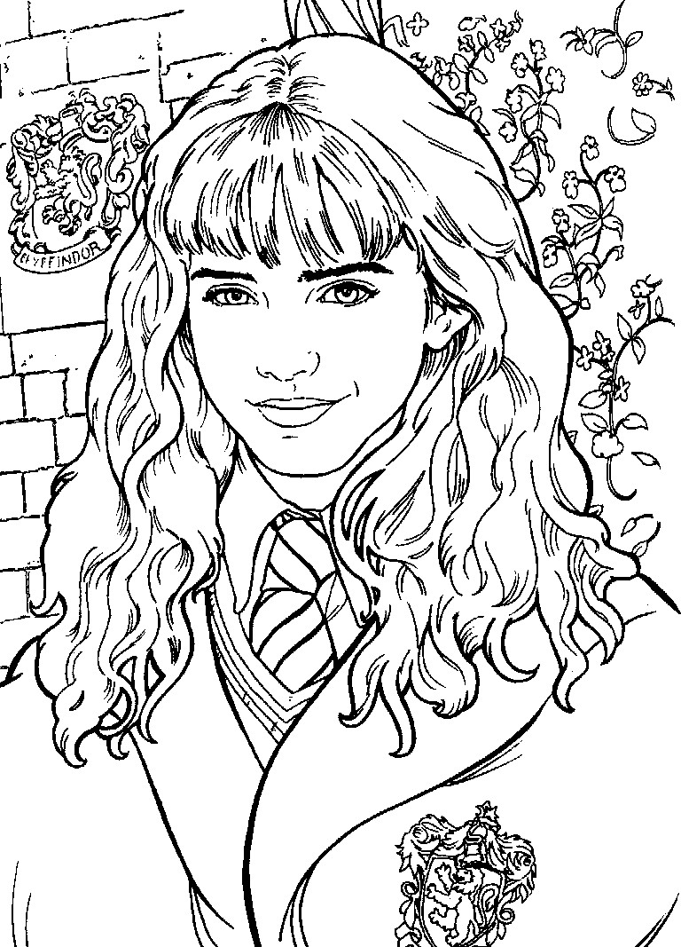 Free Printable Harry Potter Coloring Pages
 Coloring Pages Harry Potter Coloring Pages Free and Printable
