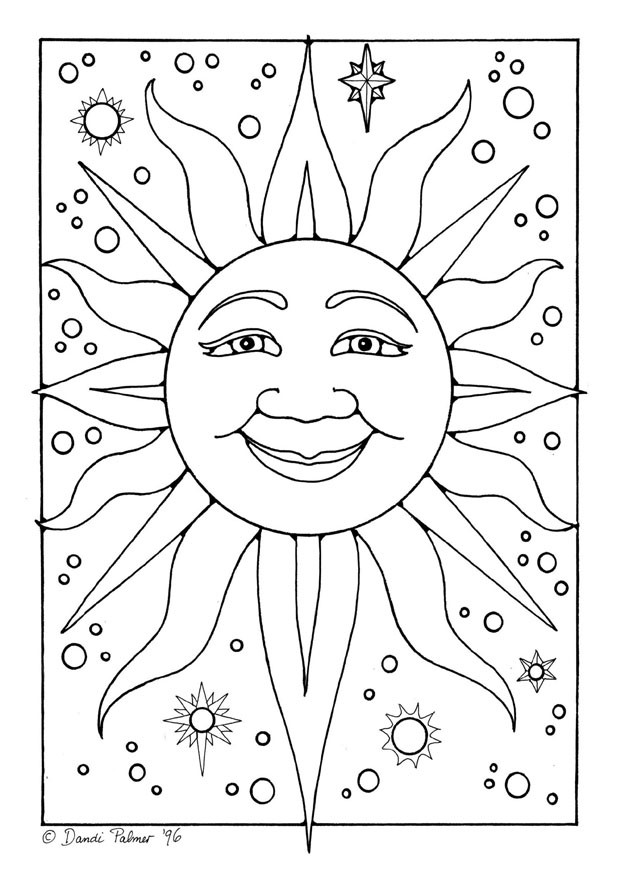 Free Printable Sun Coloring Pages
 Free Coloring Pages To Print " Sun