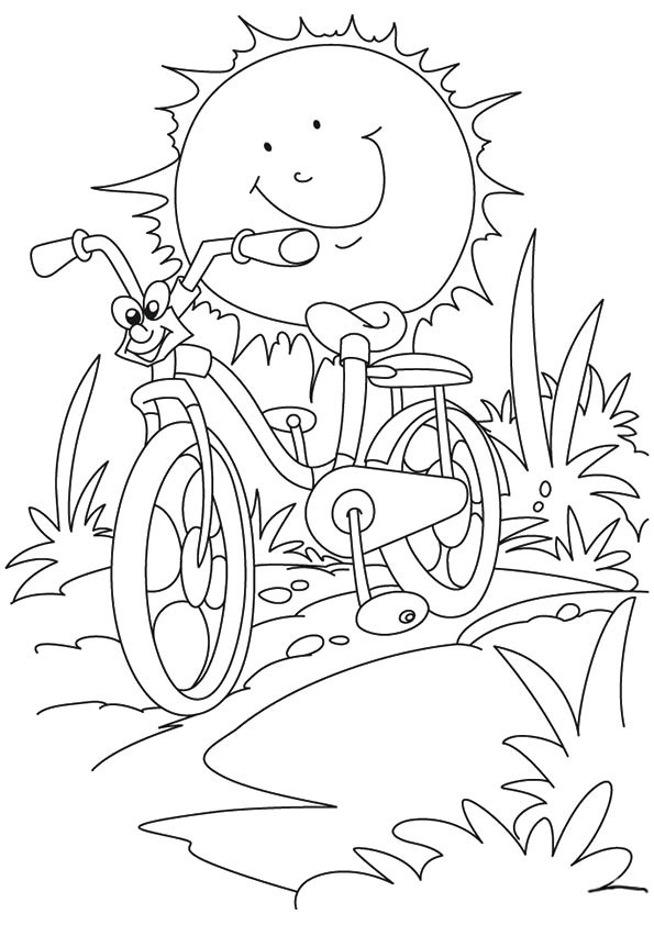 Free Printable Sun Coloring Pages
 Summer Coloring Pages for Kids Print them All for Free