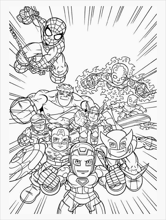 Free Printable Superhero Coloring Pages
 Superhero Coloring Pages Coloring Pages