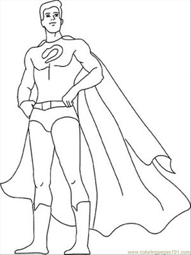 Free Printable Superhero Coloring Pages
 Superhero Coloring Printables