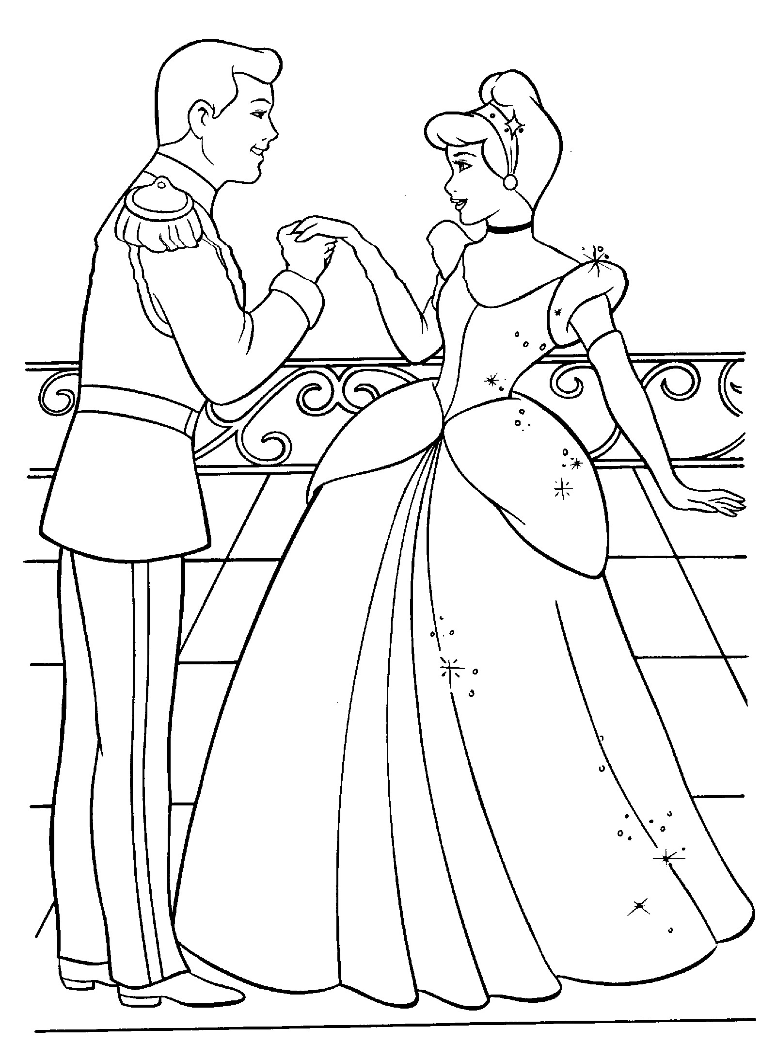 Free Printable Toddler Coloring Pages
 Free Printable Cinderella Activity Sheets and Coloring