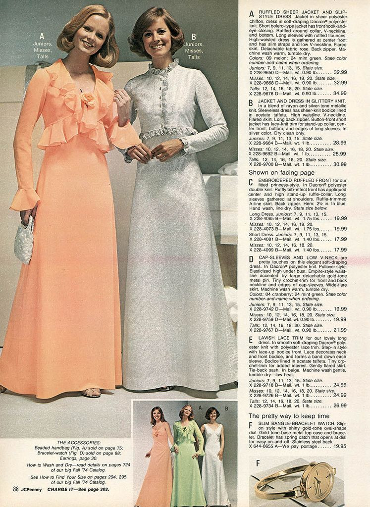 Free Wedding Dress Catalogs
 1974 xx xx JCPenney Christmas Catalog P088