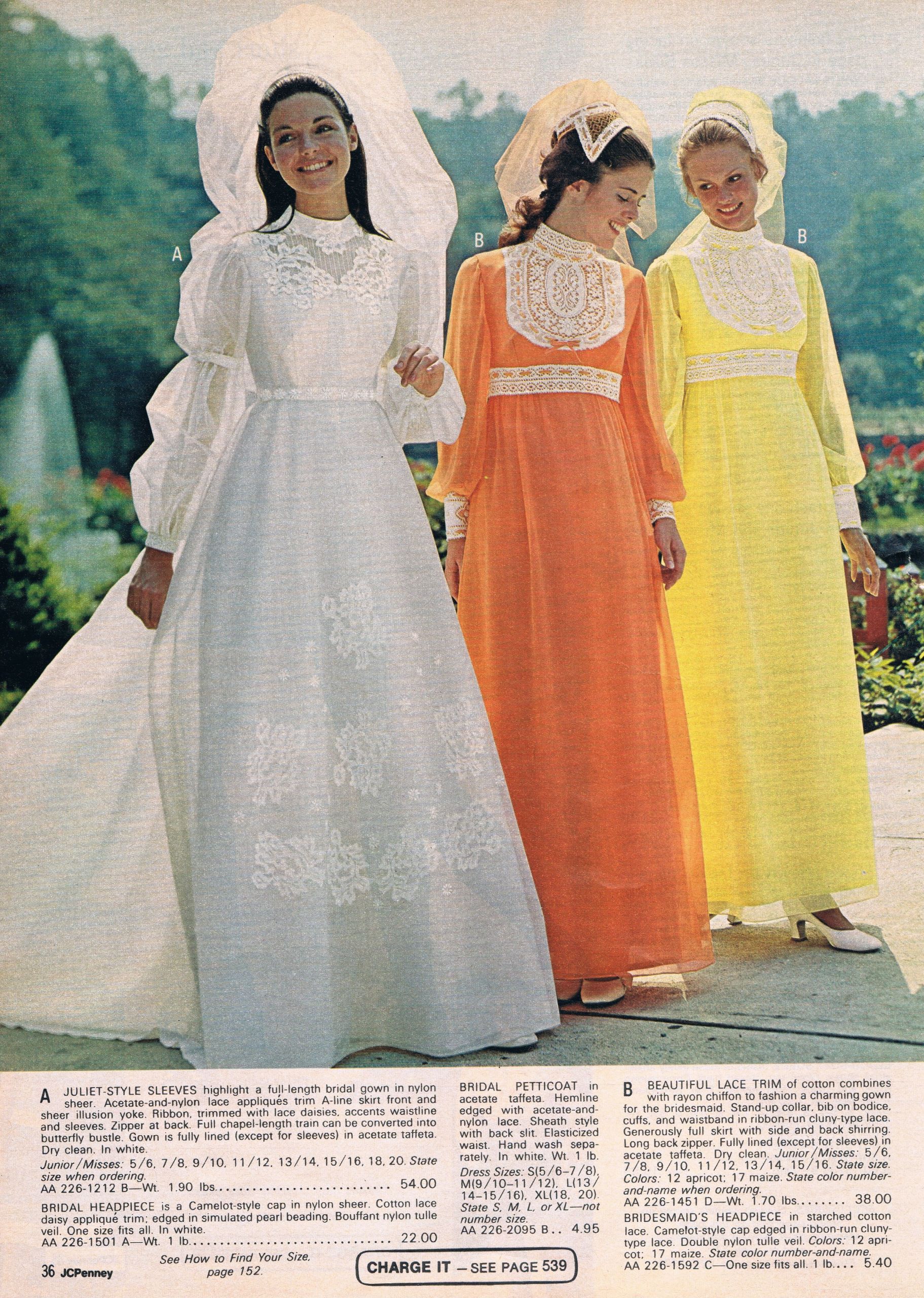 Free Wedding Dress Catalogs
 Penneys catalog 1972