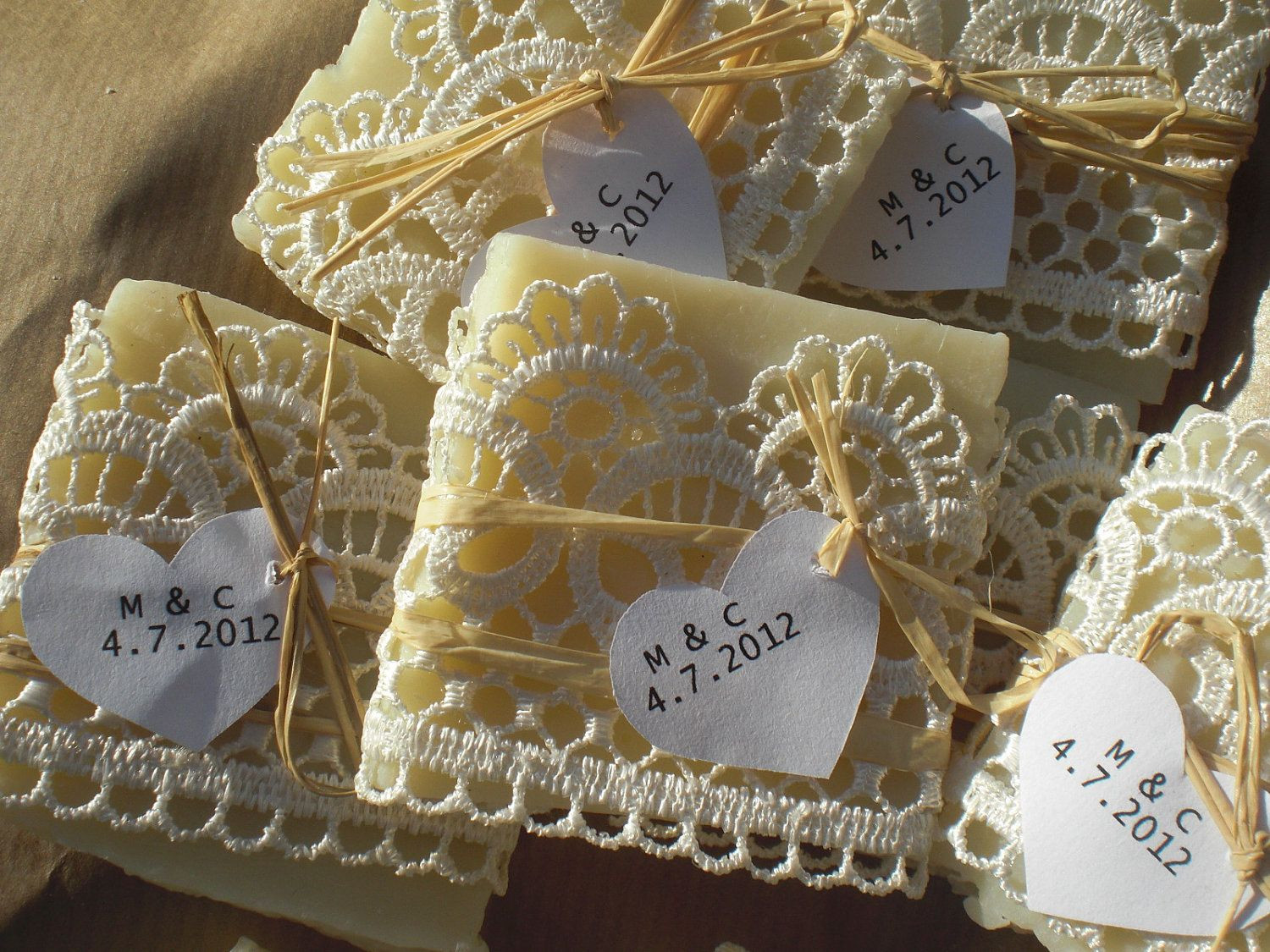 Free Wedding Favor Samples
 10 Mixed Wedding Favor Samples All natural Soaps with