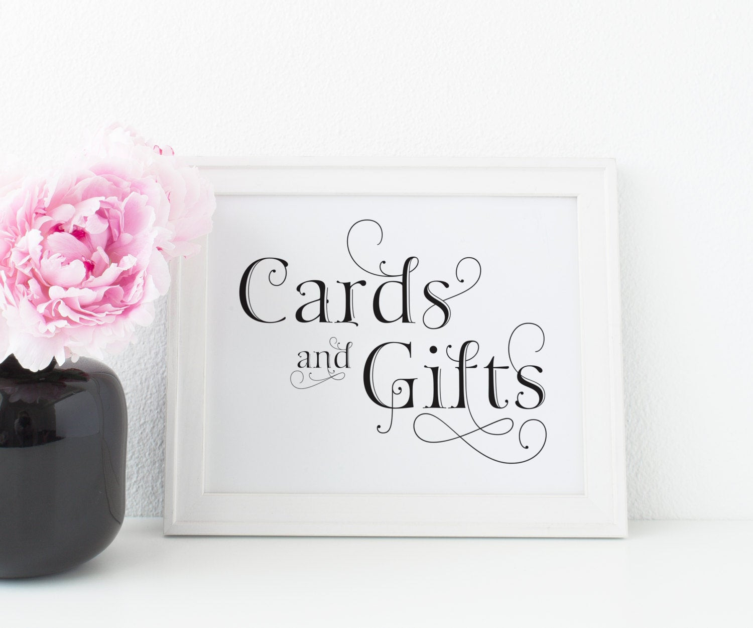 Free Wedding Gifts
 Printable Cards and Gifts sign digital Elegant Wedding signs