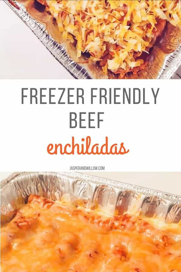 Freezer Beef Enchiladas
 Freezer Friendly Beef Enchiladas