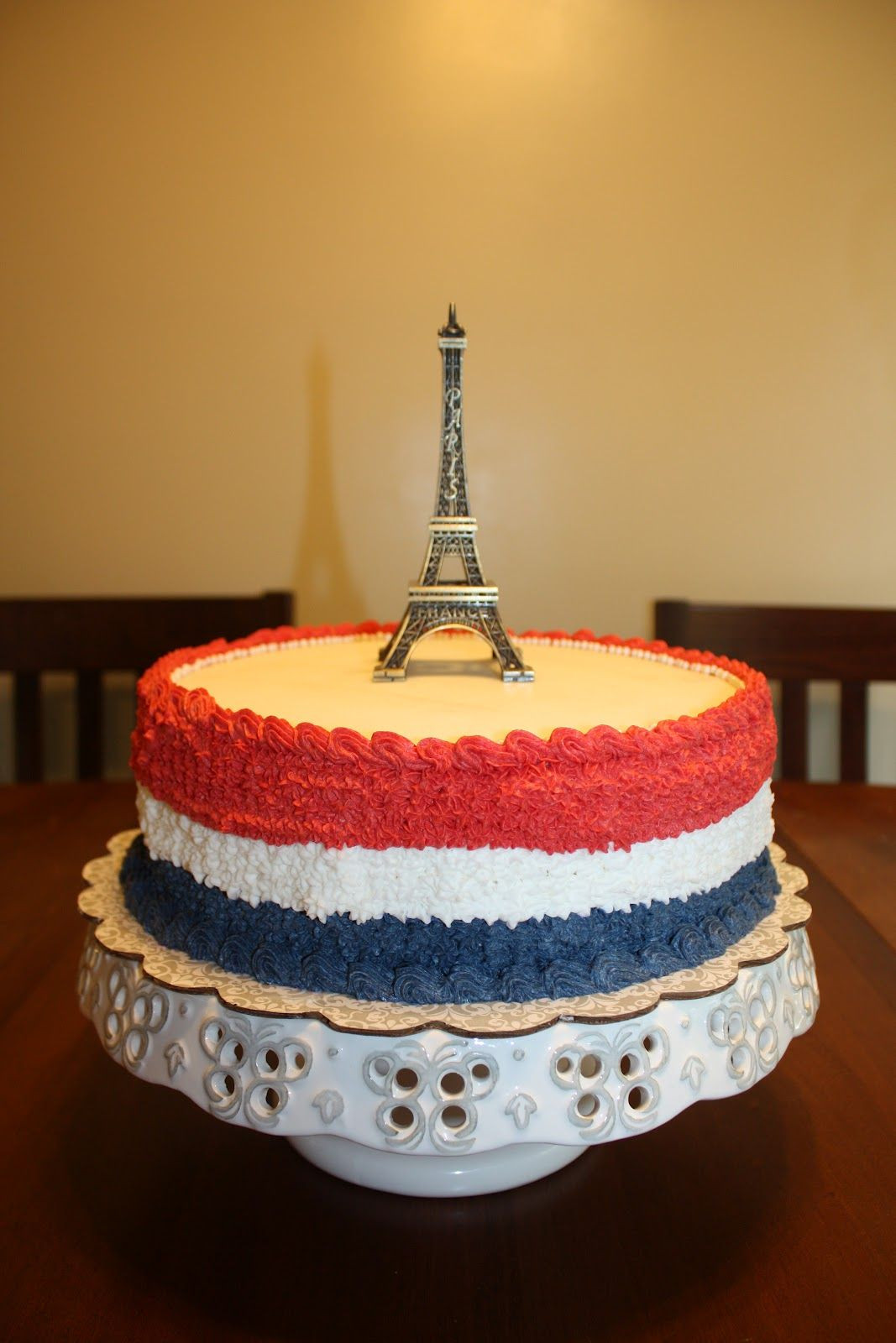 French Birthday Cake
 DIY French Birthday Cake I made this cake for my