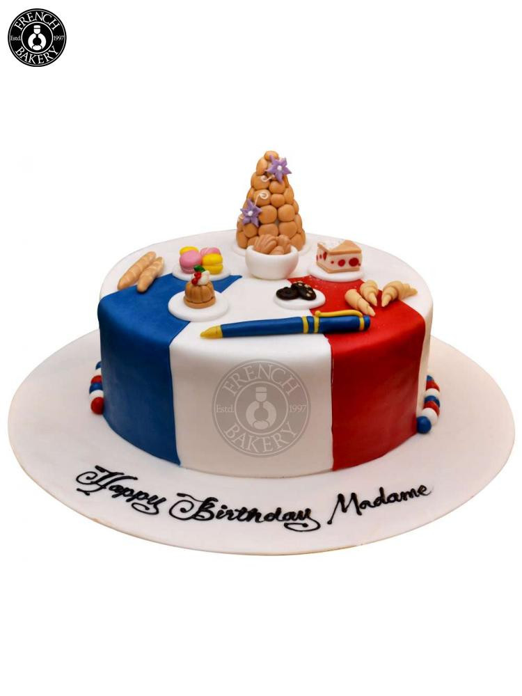 French Birthday Cake
 Food