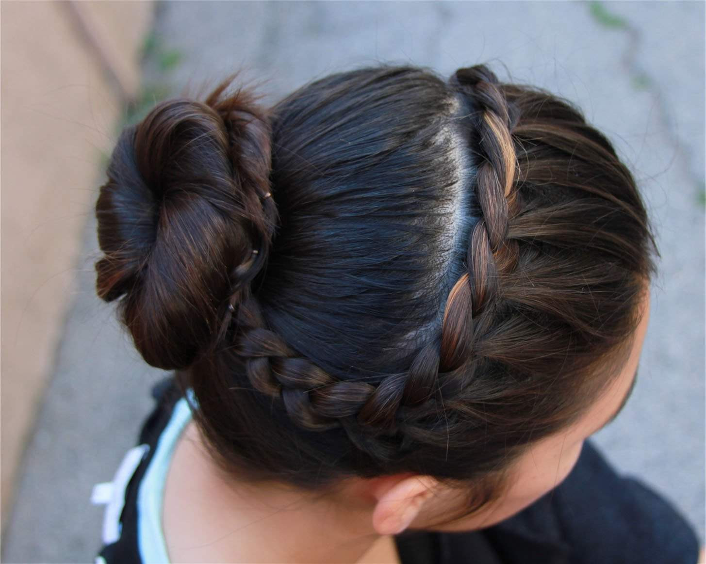 French Braids Hairstyles
 Easy Buns and Braided Hairstyles
