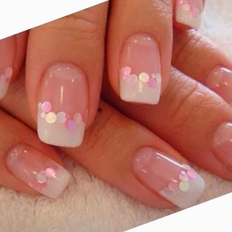 French Gel Nail Designs
 28 French White Nail Designs Stylepics