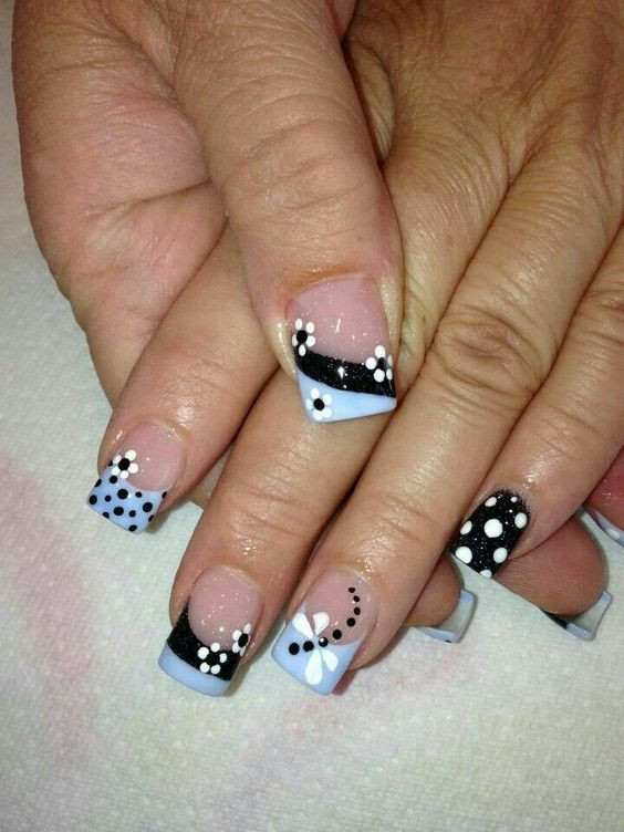 French Nail Ideas
 60 Best French Acrylic Nails Ideas For Spring Time 39 ILOVE