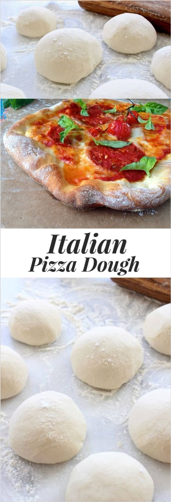 Fresh Pizza Dough
 Rustic Italian Pizza Dough Recipe