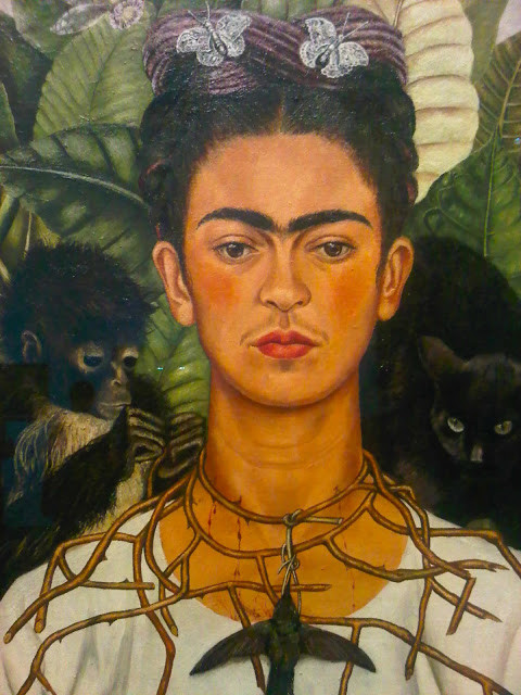 The top 20 Ideas About Frida Kahlo Self Portrait with Thorn Necklace ...