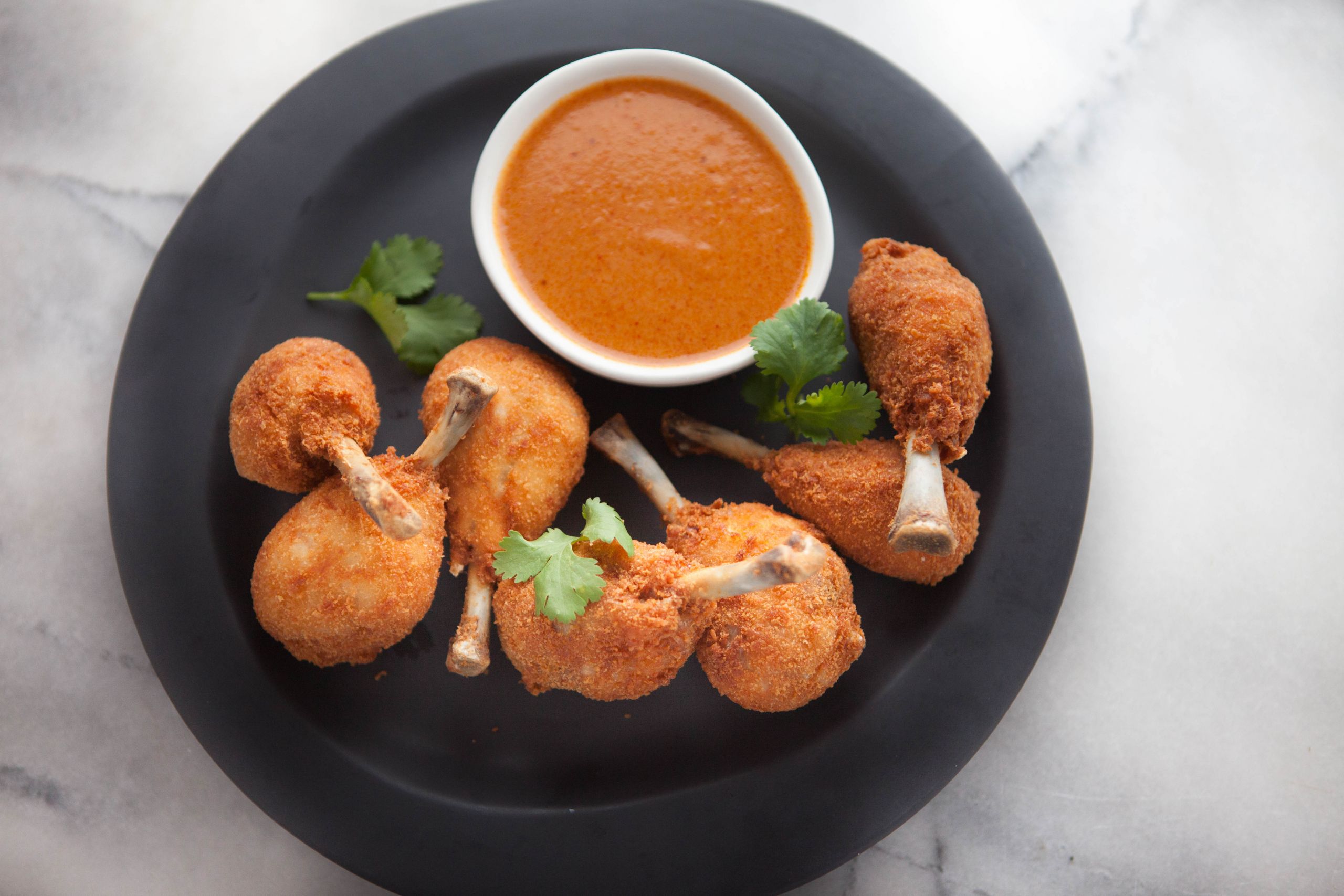 Fried Chicken Dipping Sauce
 Crispy Fried Chicken Drumsticks with Penang Dipping Sauce