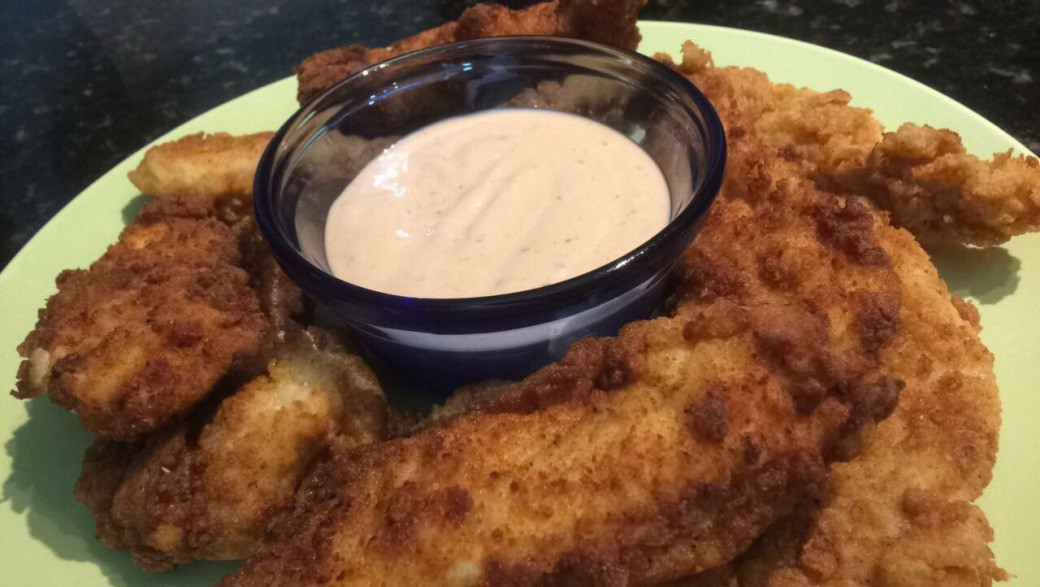 Fried Chicken Dipping Sauce
 Fried Chicken Tenders w Dipping Sauce – College Kitchen