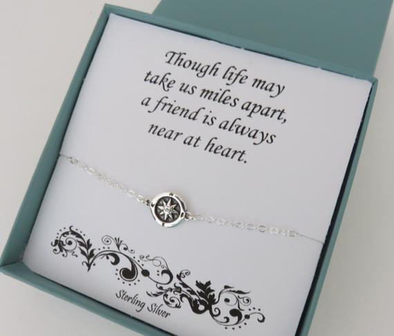 Friend Graduation Gift Ideas
 Items similar to Graduation Gift friend necklace best