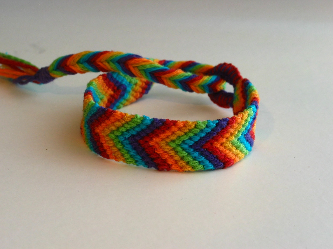 Friendship Anklet
 Want To Make Bracelets Using String 25 Ideas Here