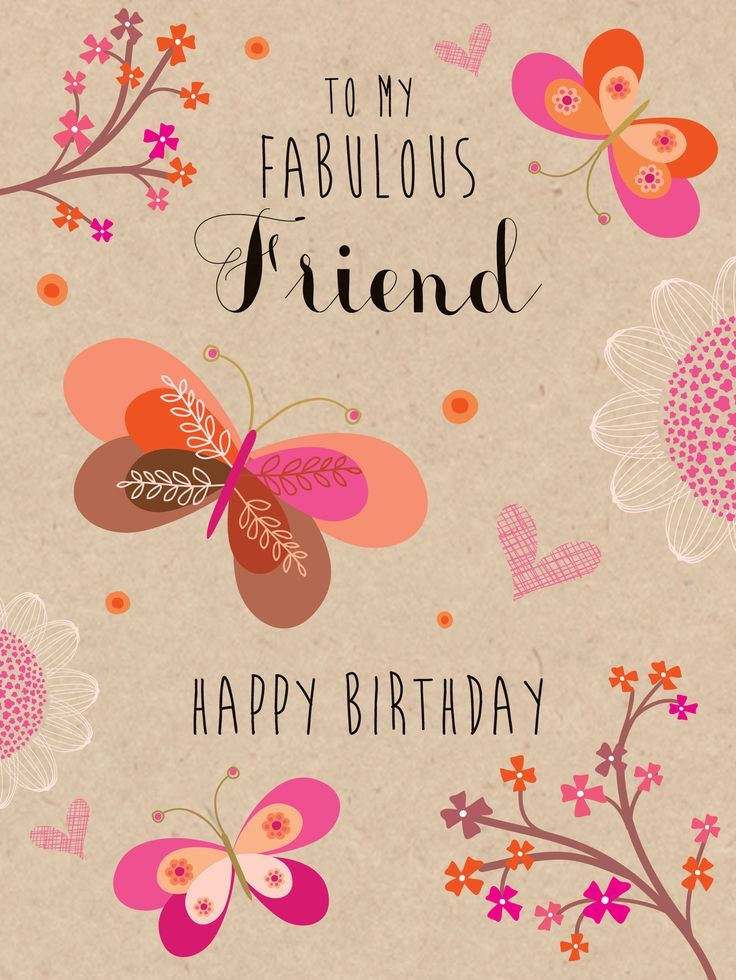 Friendship Birthday Quotes
 To M Fabulous Friend Happy Birthday s and
