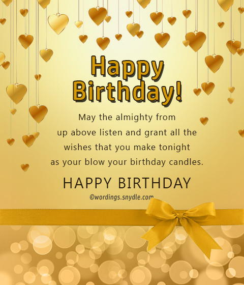 Friendship Birthday Wishes
 Birthday Wishes For Best Friend Female – Wordings and Messages