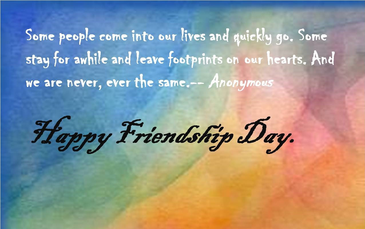 Friendship Day Quotes
 Happy Friendship Day Quotes Greetings and Messages