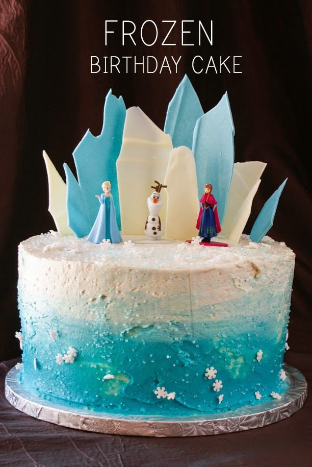 Frozen Birthday Cake Ideas
 My Gluten Free Bakery Layer Cake Frozen Theme